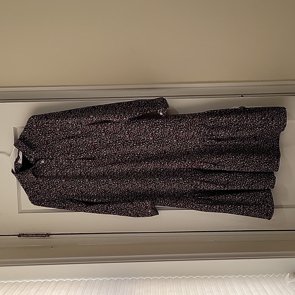 Multi floral midi dress